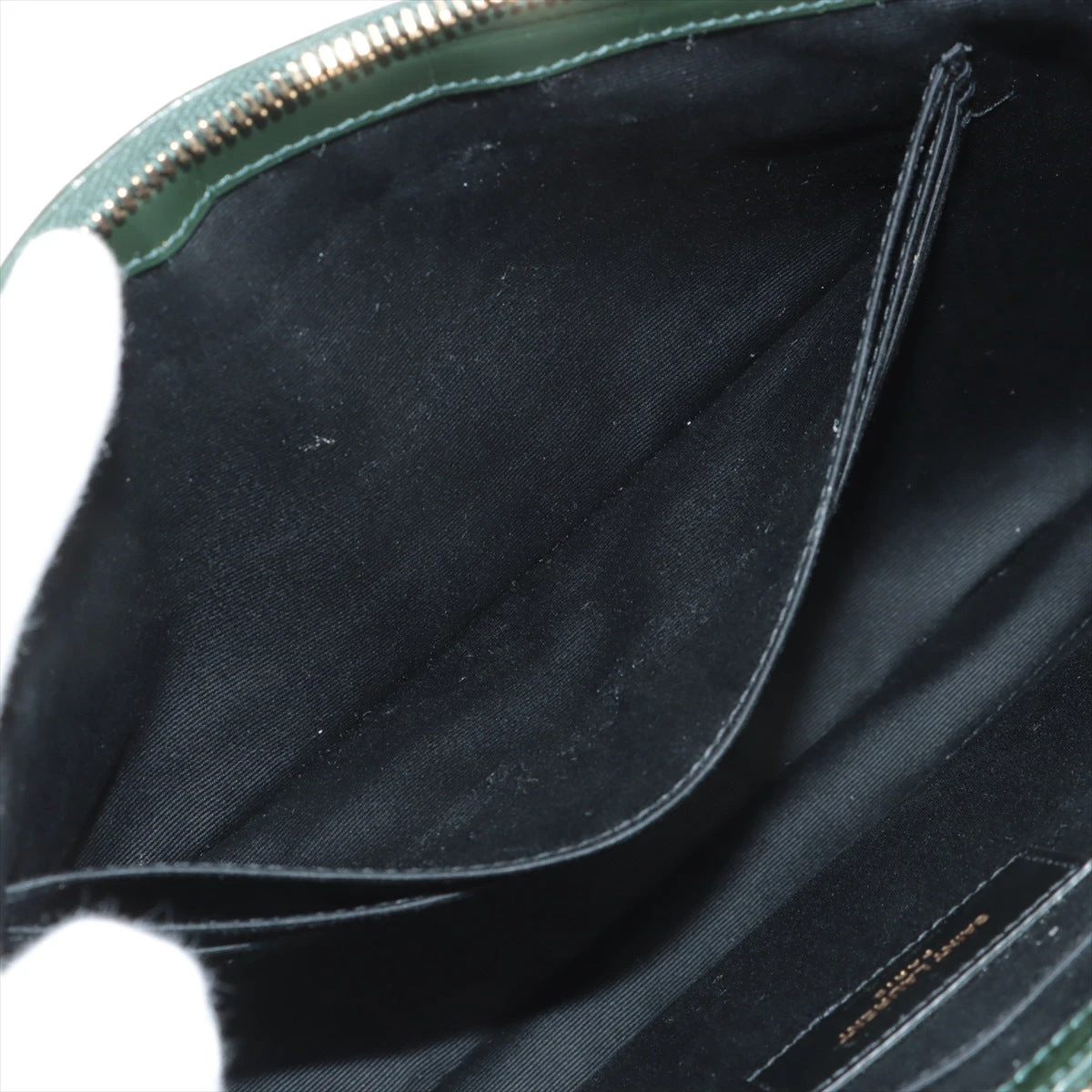 WEB限定】CIBO レザーライク フラット ポーチ M クラッチバッグ