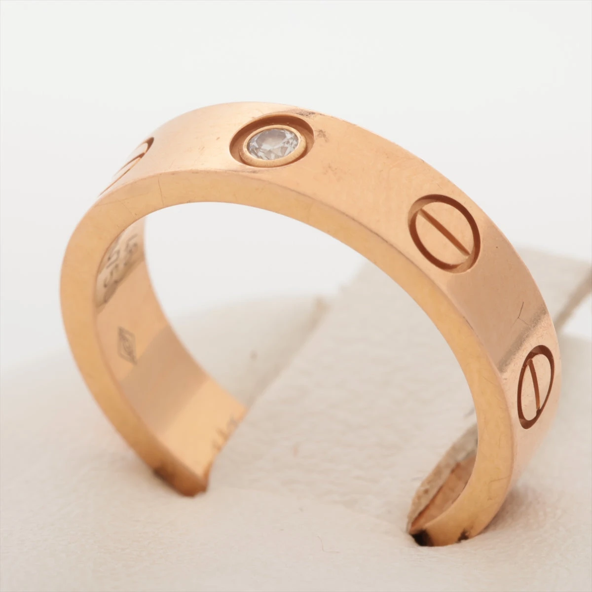 Cartier カルティエ ミニラブリング WG 49 カルティエ ミニラブリング