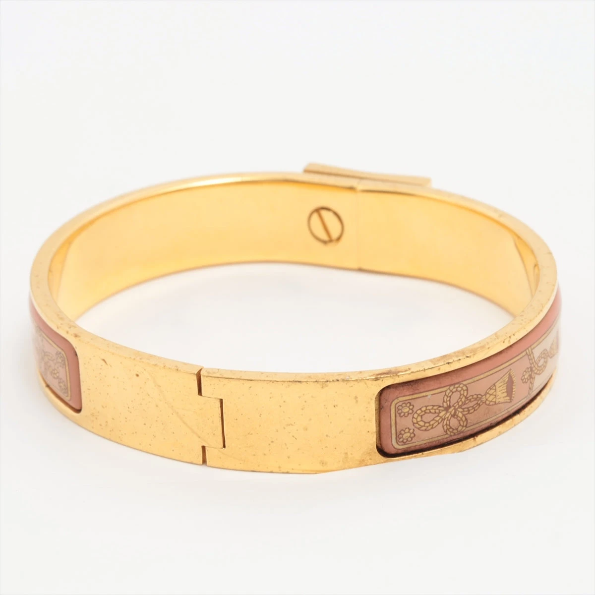 エルメス クリッククラック バングル GP ゴールド A2996896｜中古