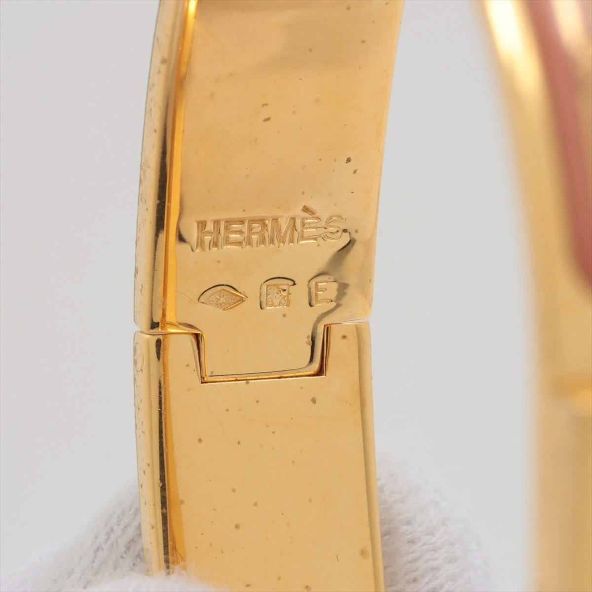 エルメス クリッククラック バングル GP ゴールド A2996896｜中古