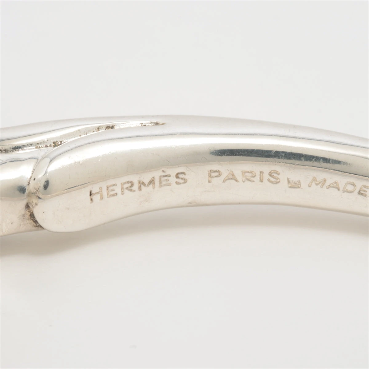 エルメス シュバルホース バングル GP シルバー A2998943｜中古