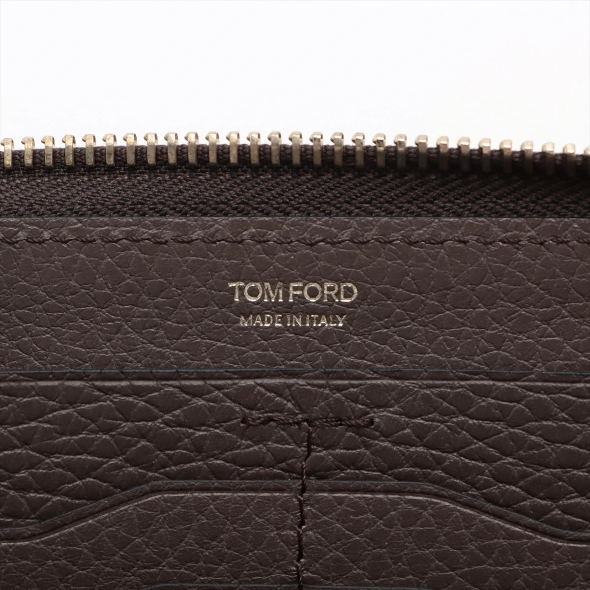 トムフォード ジッピー オーガナイザー レザー ラウンドジップ