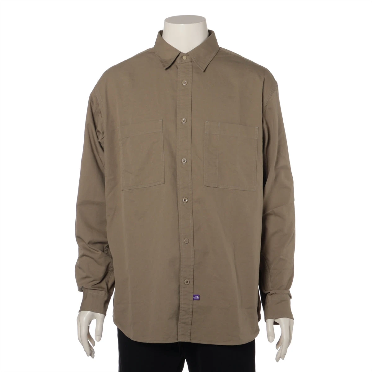 ノースフェイス パープルレーベル コットン×ポリエステル シャツ
