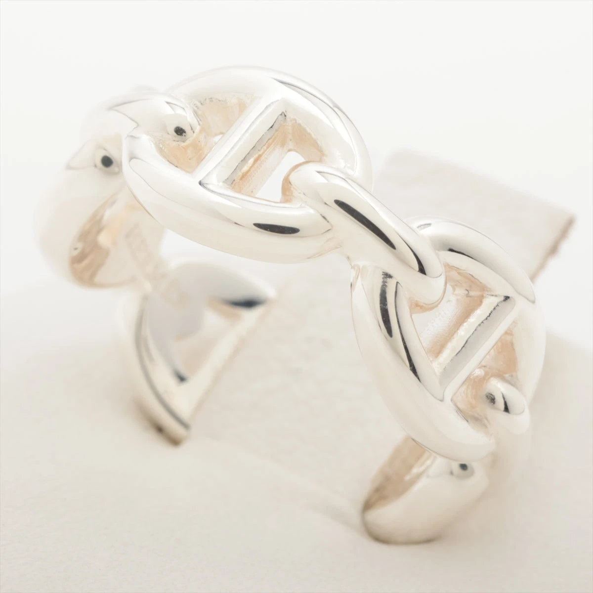 HERMES シェーヌダンクル アンシェネ PM リング 48（8号） HERMES シェーヌダンクル アンシェネ リング PM サイズ48 HERMES