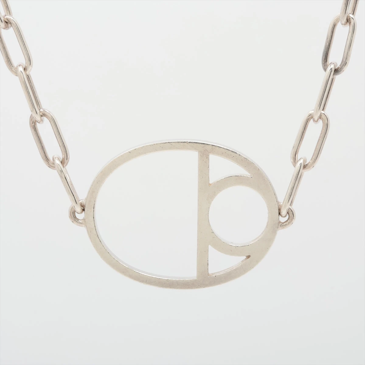 エルメス シェーヌダンクル ゲーム ネックレス シルバー SV（925） シェーヌ・ダンクル (SALE)エルメス ネックレス シルバー