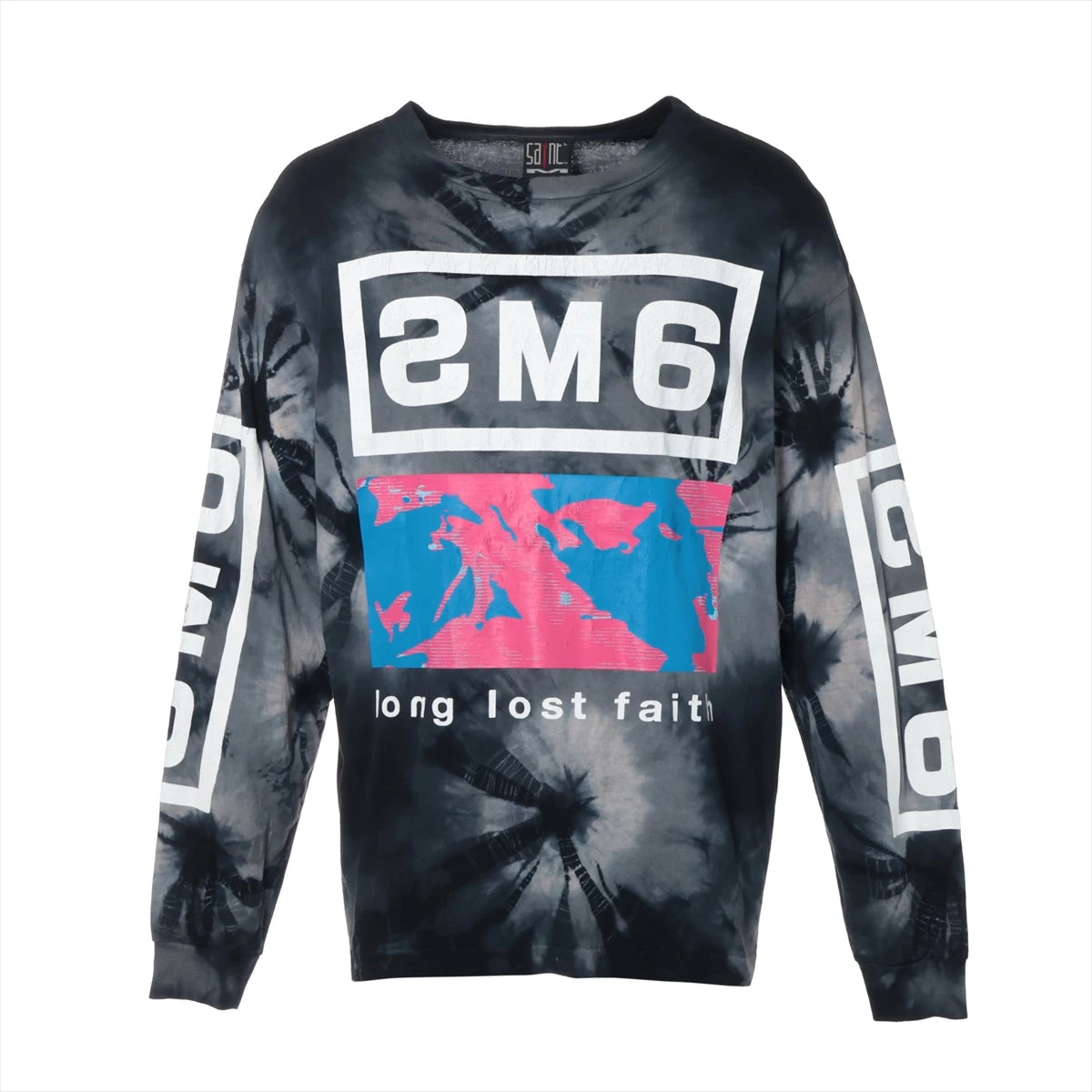 セントマイケル PSYCHOTIC SAINT ダークグレーTシャツ SAINT MICHAEL