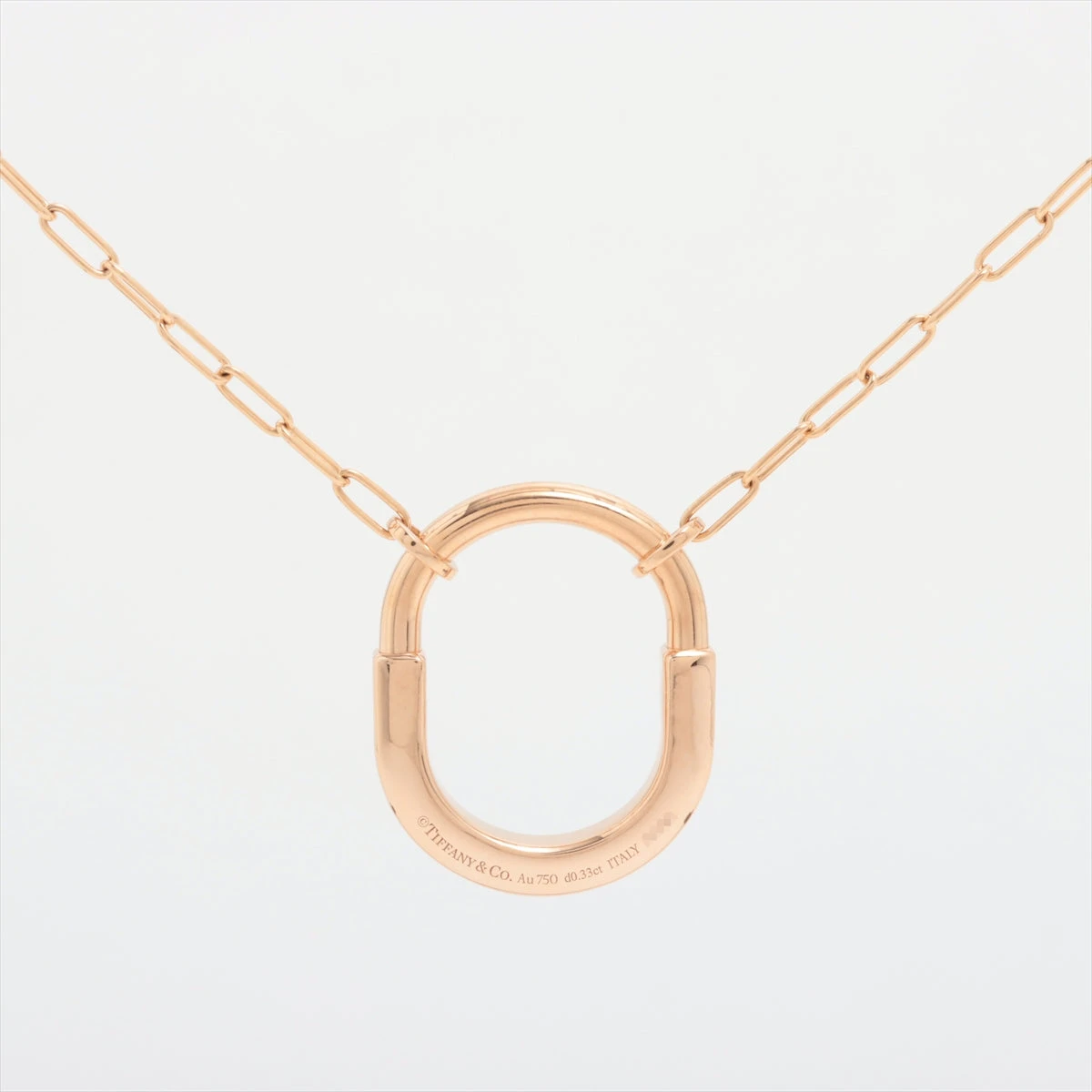 Tiffany & Co. ティファニー アリア Au750 ネックレス TIFFANY&Co. ティファニー アリア ネックレス Pt950プラチナ