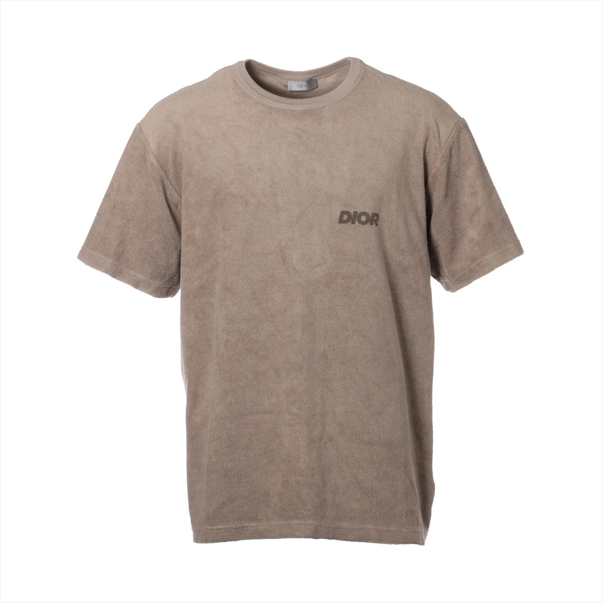 ディオール コットン Tシャツ XL メンズ ベージュ 393J696G0858 パイル