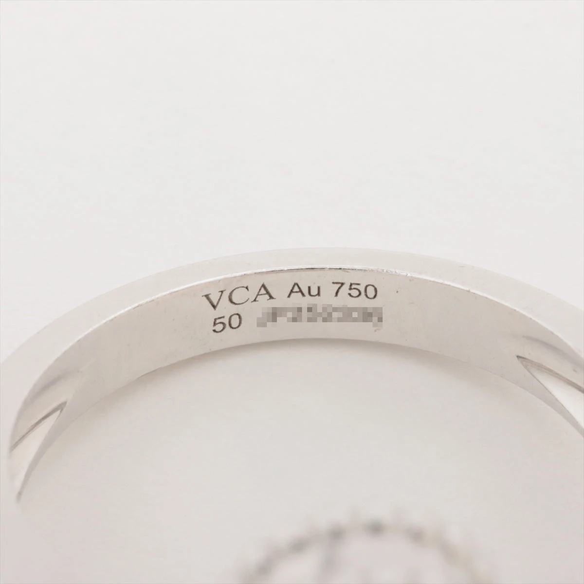 ヴァンクリーフ&アーペル ヴィンテージアルハンブラ ギョーシェ リング