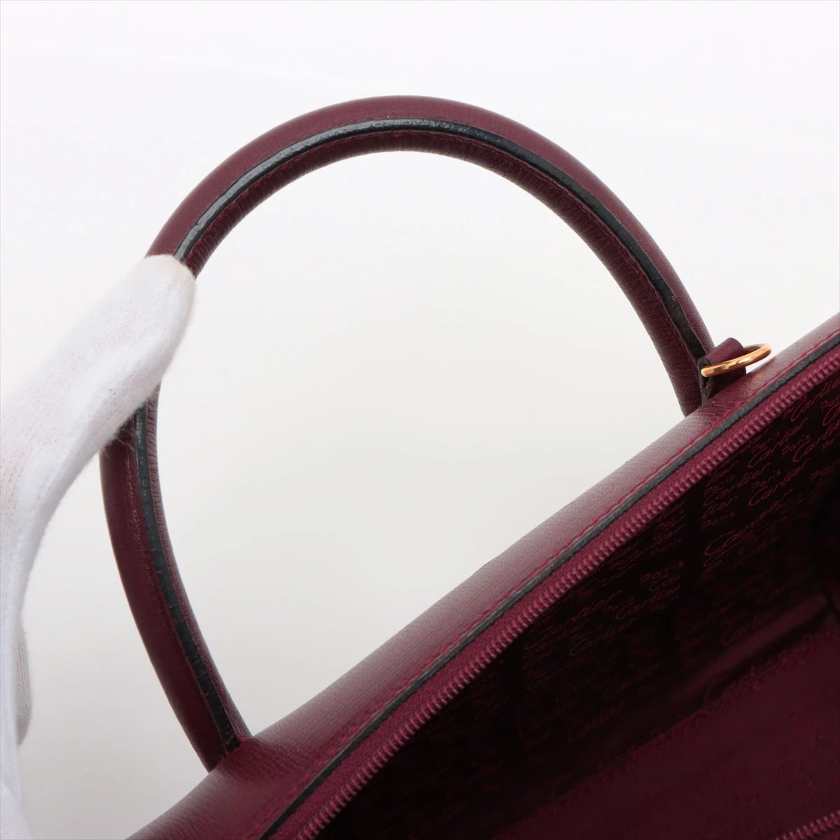 カルティエ マストライン レザー 2way トートバッグ Cartier カルティエ マストライン レザー トートバッグ