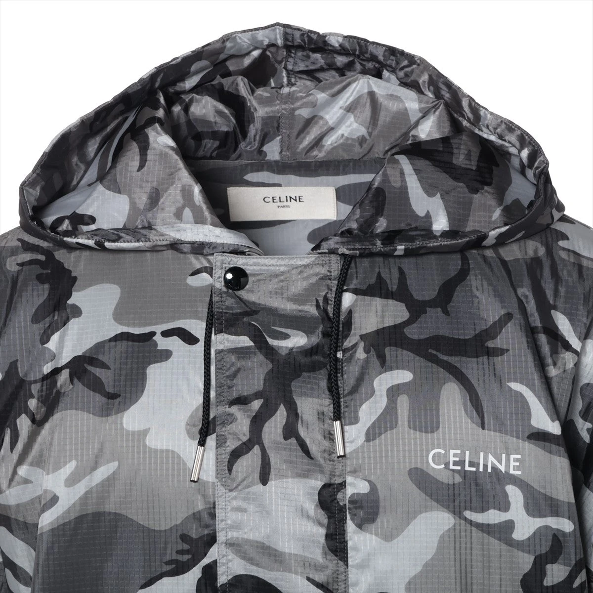 CELINE セリーヌ 20SS ナイロンジャケット ブルゾン レオパード