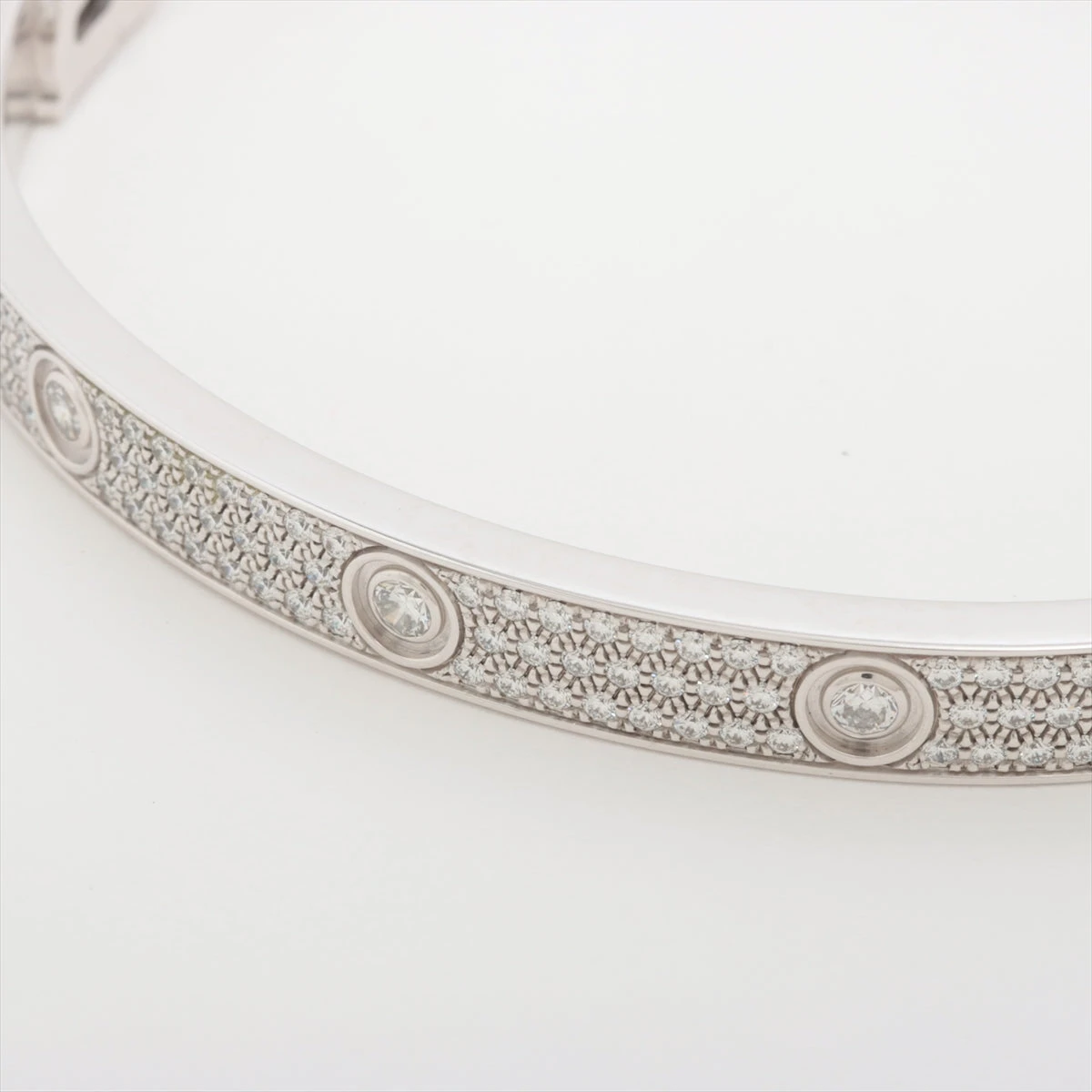 カルティエ ラブブレス ＷＧパヴェダイヤ＃21　ＶＳクラス