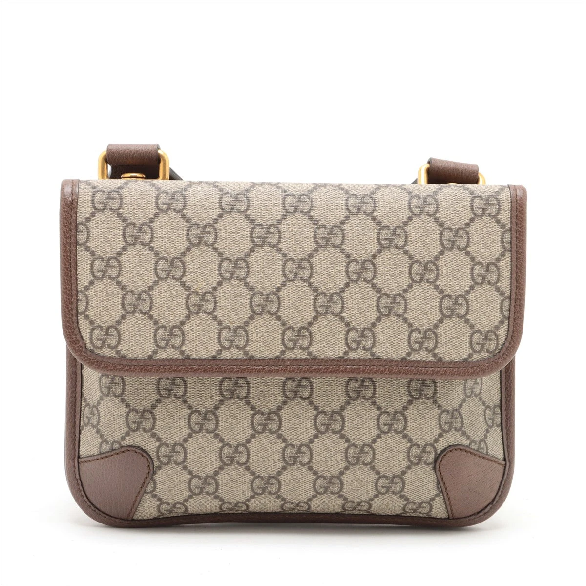 GUCCI スプリーム ショルダー VINTAAGEシリーズ 501050 グッチ GGスプリーム タイガーヘッド PVC×レザー ショルダー