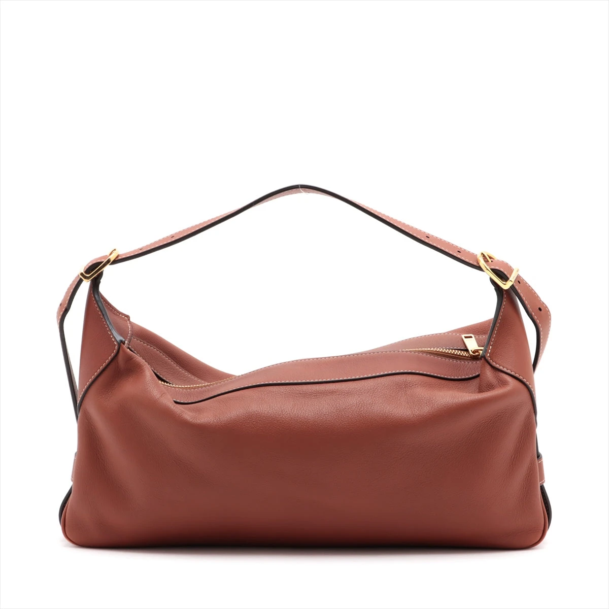 CELINE ミディアム ロミー ショルダーバッグ ポップオレンジ CELINE ミディアム ロミー ショルダーバッグ ポップオレンジ
