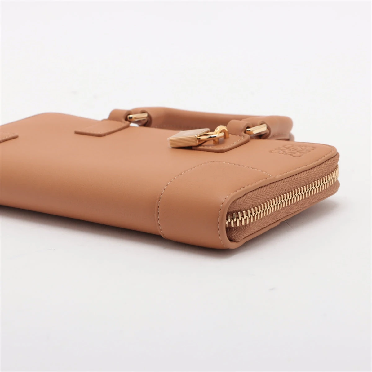 ロエベ レザー アマソナポーチ 2WAY ハンド ショルダーバッグ LOEWE ロエベ アマソナ 2WAY マイクロミニ ハンドバッグ