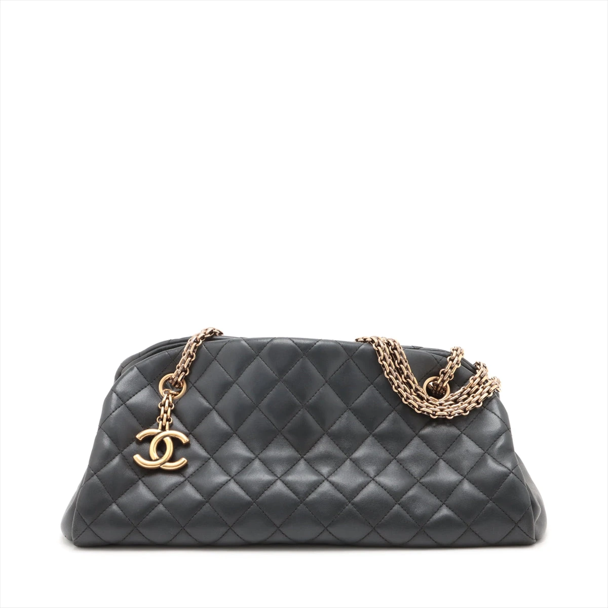 シャネル マドモアゼル ラムスキン バッグ CHANEL マドモアゼル シングルフラップシングルチェーン 22 1995