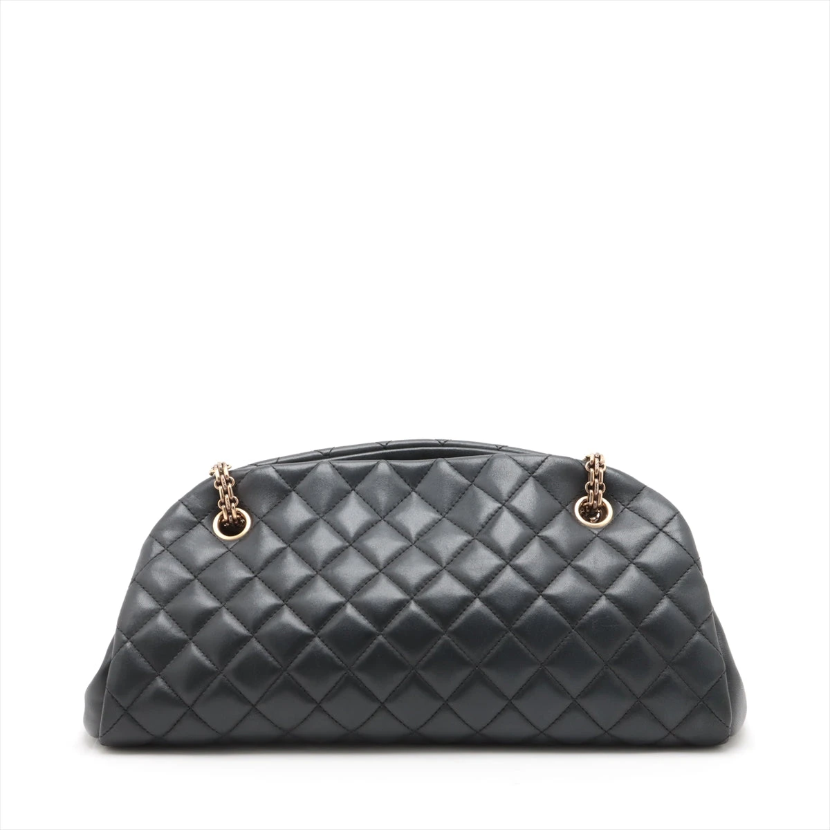 CHANEL　マドモアゼル　ハンドバッグ CHANEL 1995年頃製 キャビアスキンマドモアゼルステッチCCターン