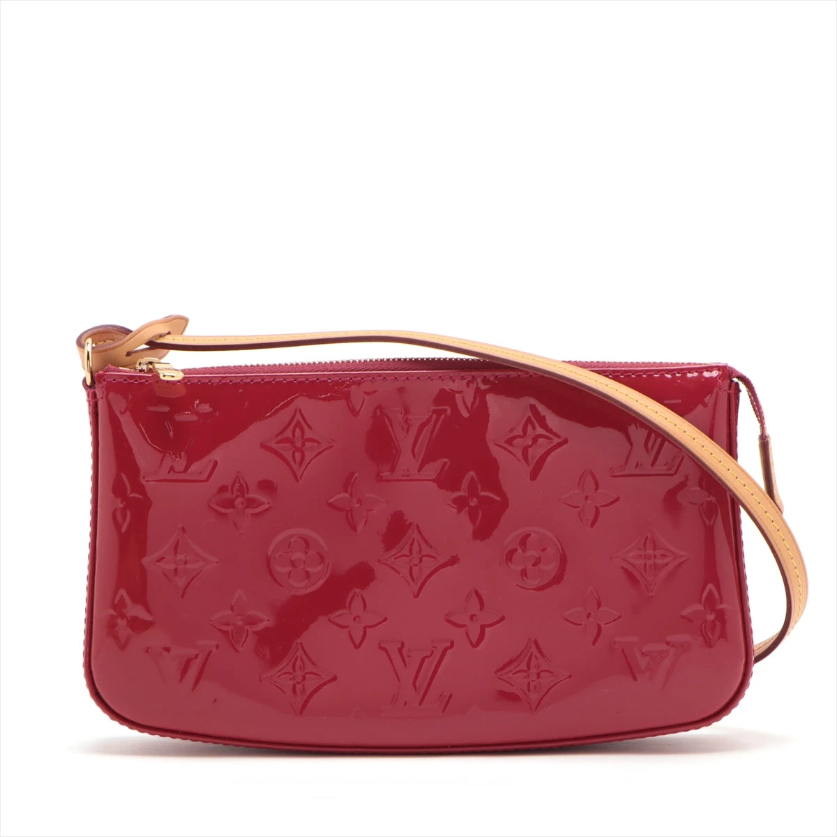 △ルイ・ヴィトン ヴェルニ ポシェット アクセソワール ミント系