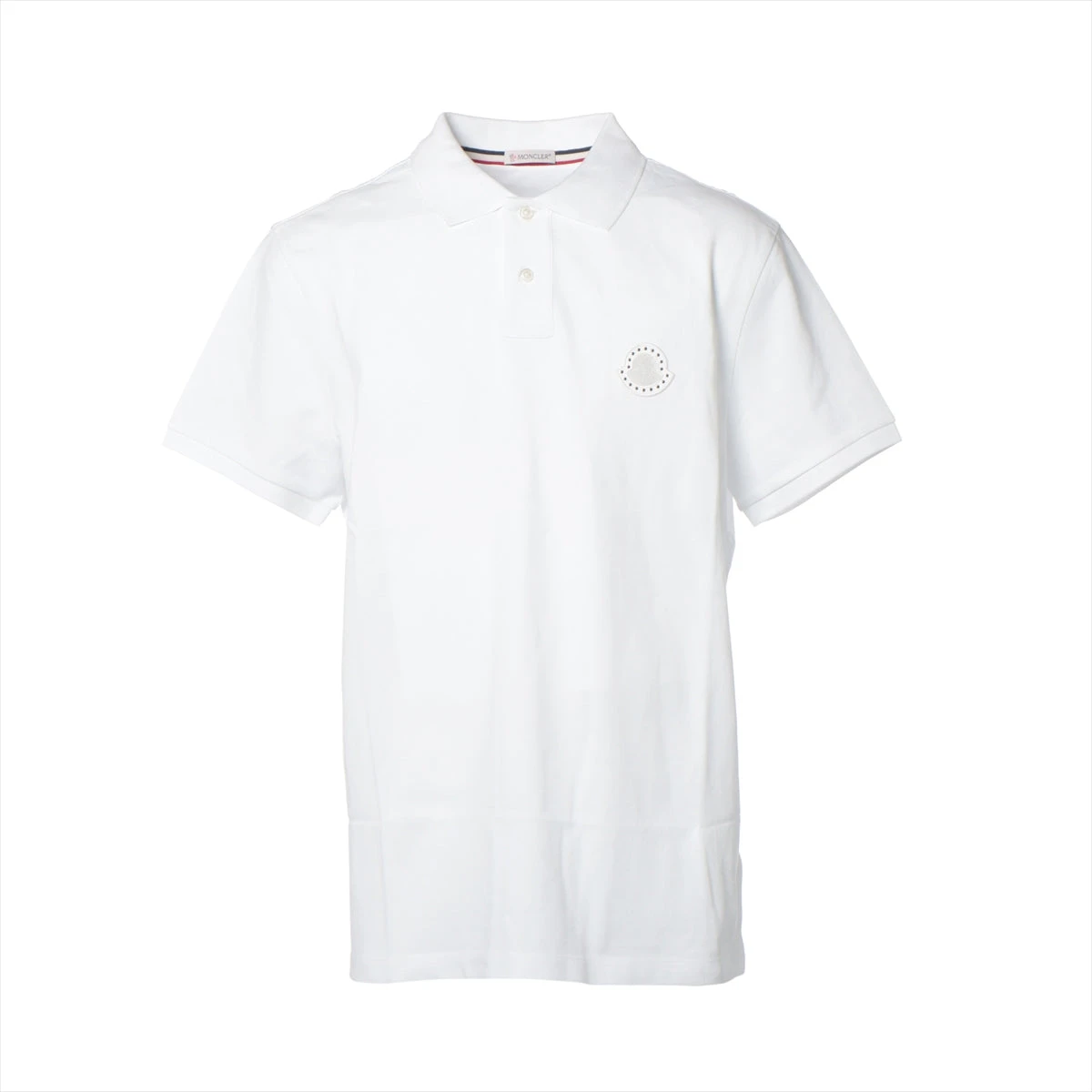 MONCLER（モンクレール）ポロシャツ/XL/ホワイト MONCLER ポロシャツ XL ホワイト