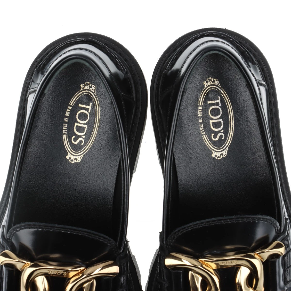 まー　メタルグッズ箱付きとウェファーチョコの袋 トッズ TOD'S XXW11K0FH50 GOC サンダル GOLDEN CALF レディース