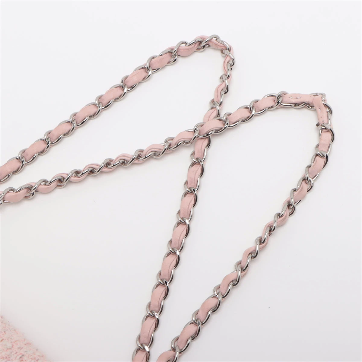 CHANEL 希少　レア　ダブルチェーン　ダブル　ツイン　ブローチ　美品 今日特価】CHANEL シャネル 22 年新作 羊革 ダブル C ブローチ