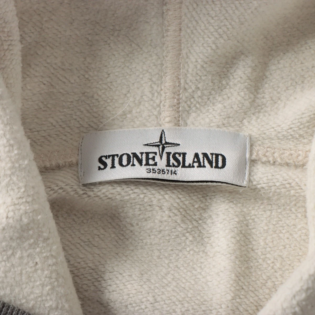 ストーンアイランド コットン パーカー M メンズ グレー