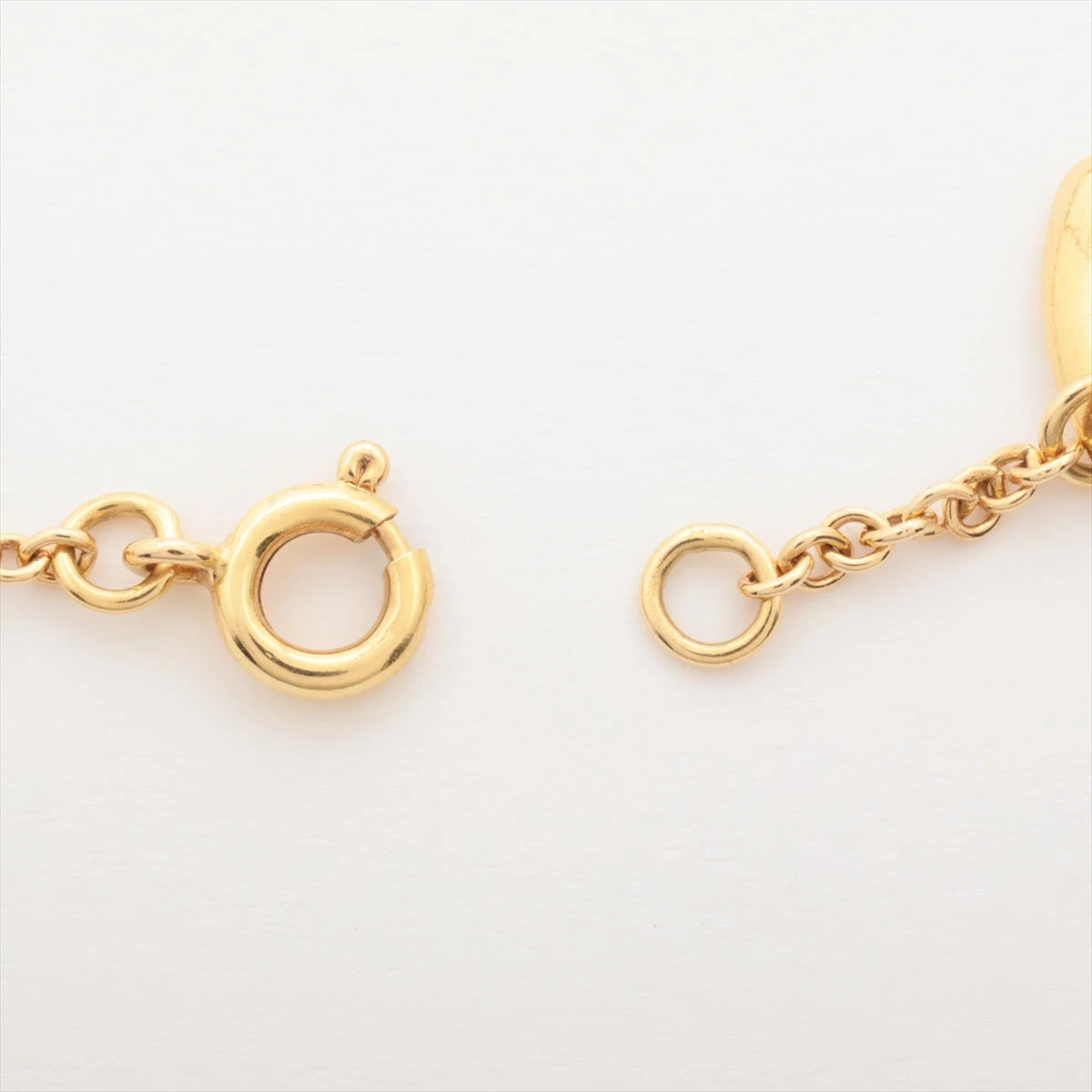 ティファニー オープンハート 5P ブレスレット 18K(YG) 3.7g