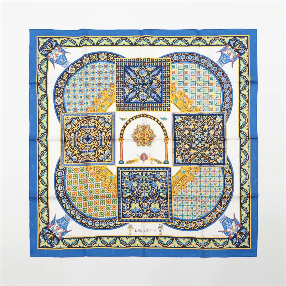正規品販売！ エルメス カレ90 CIELS BYZANTINS ビザンチンの空 スカーフ 小物