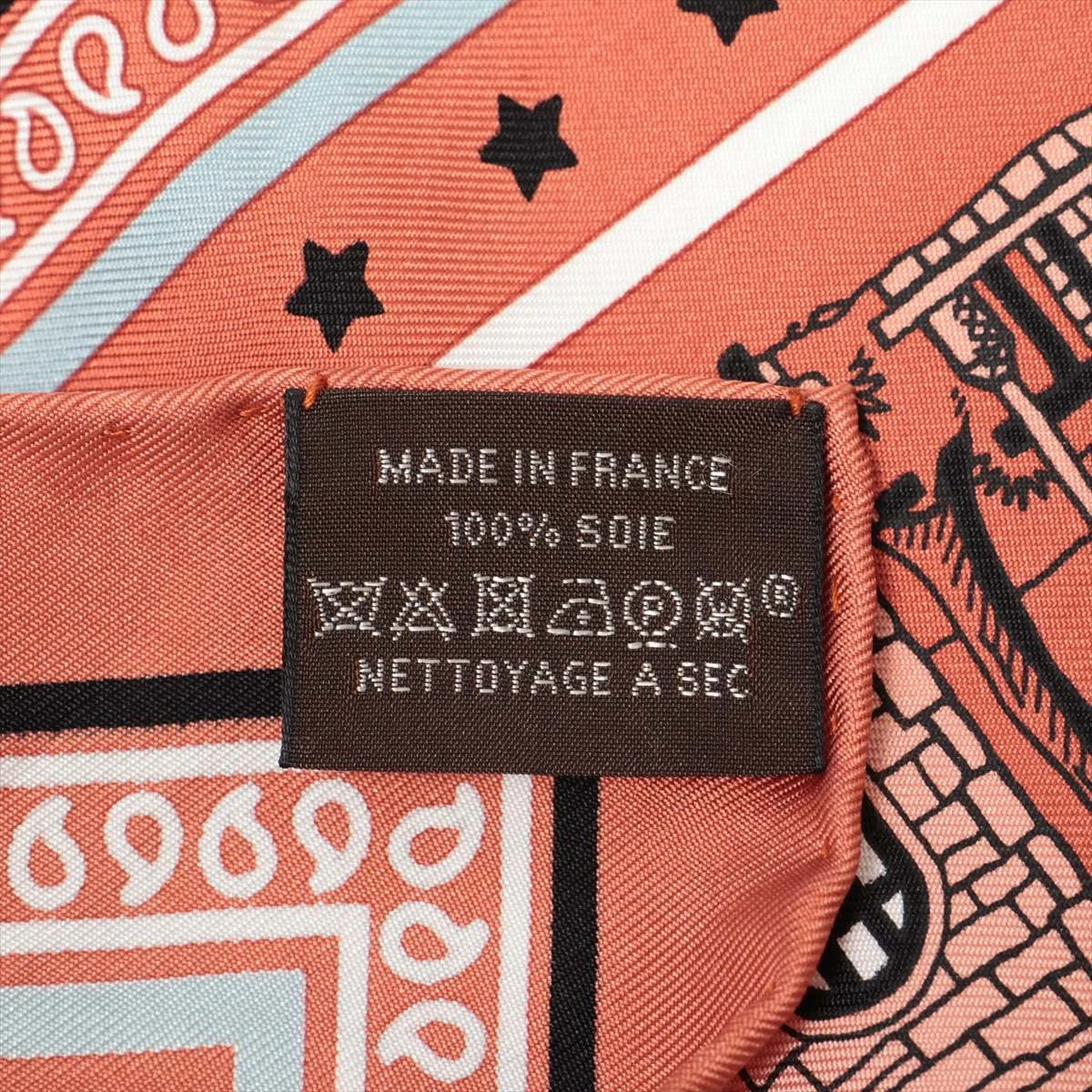 エルメス　パリステーション　バンダナスカーフ　新品未使用 エルメス カレ55 Hermes Paris Station Bandana エルメス パリ