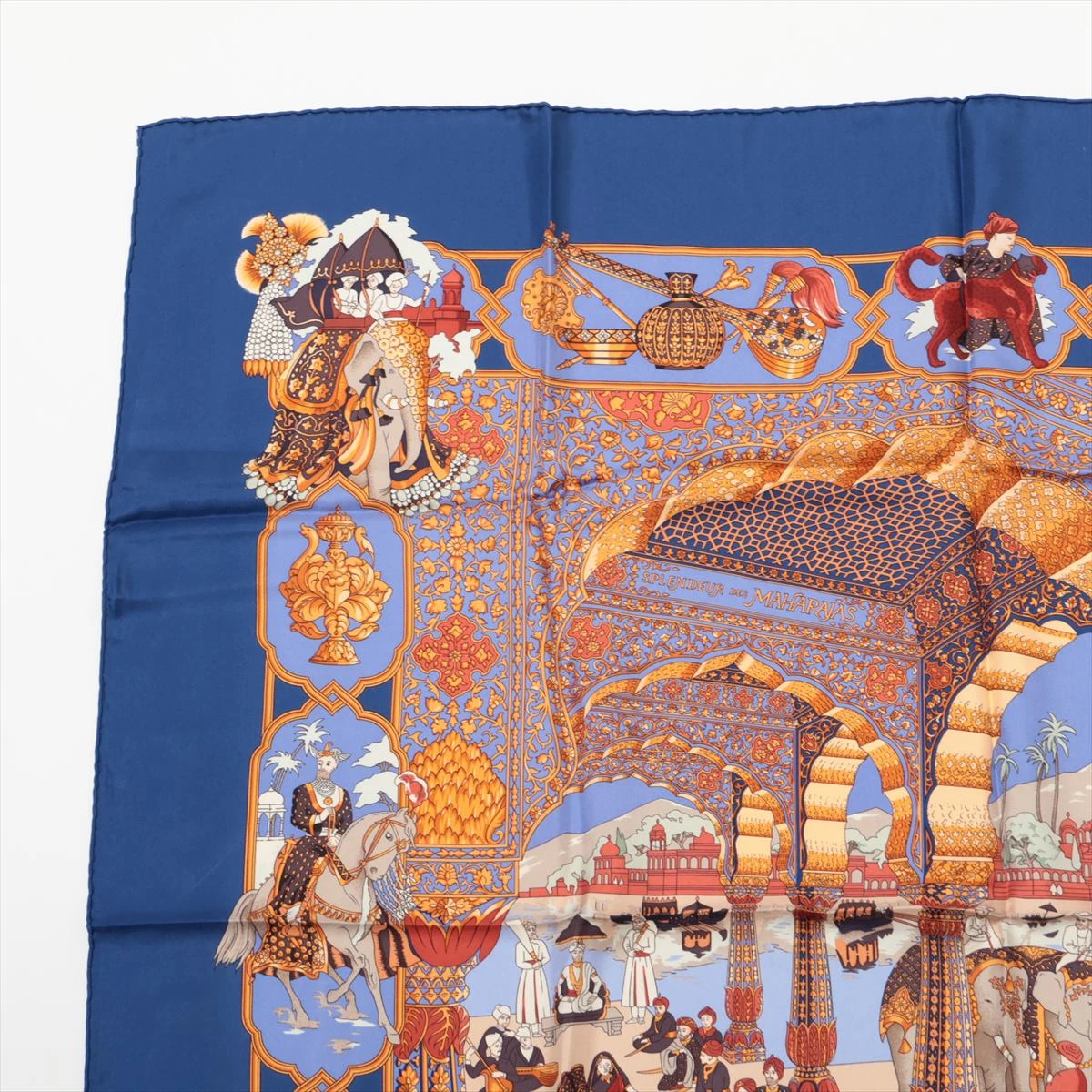 エルメス カレ90 splendeur des maharajas マハラジャの華麗 スカーフ