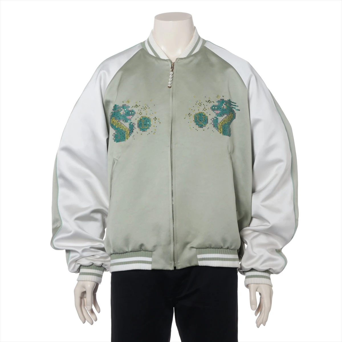 ルイヴィトン 22SS モノグラムフラワーレザージャケット 46