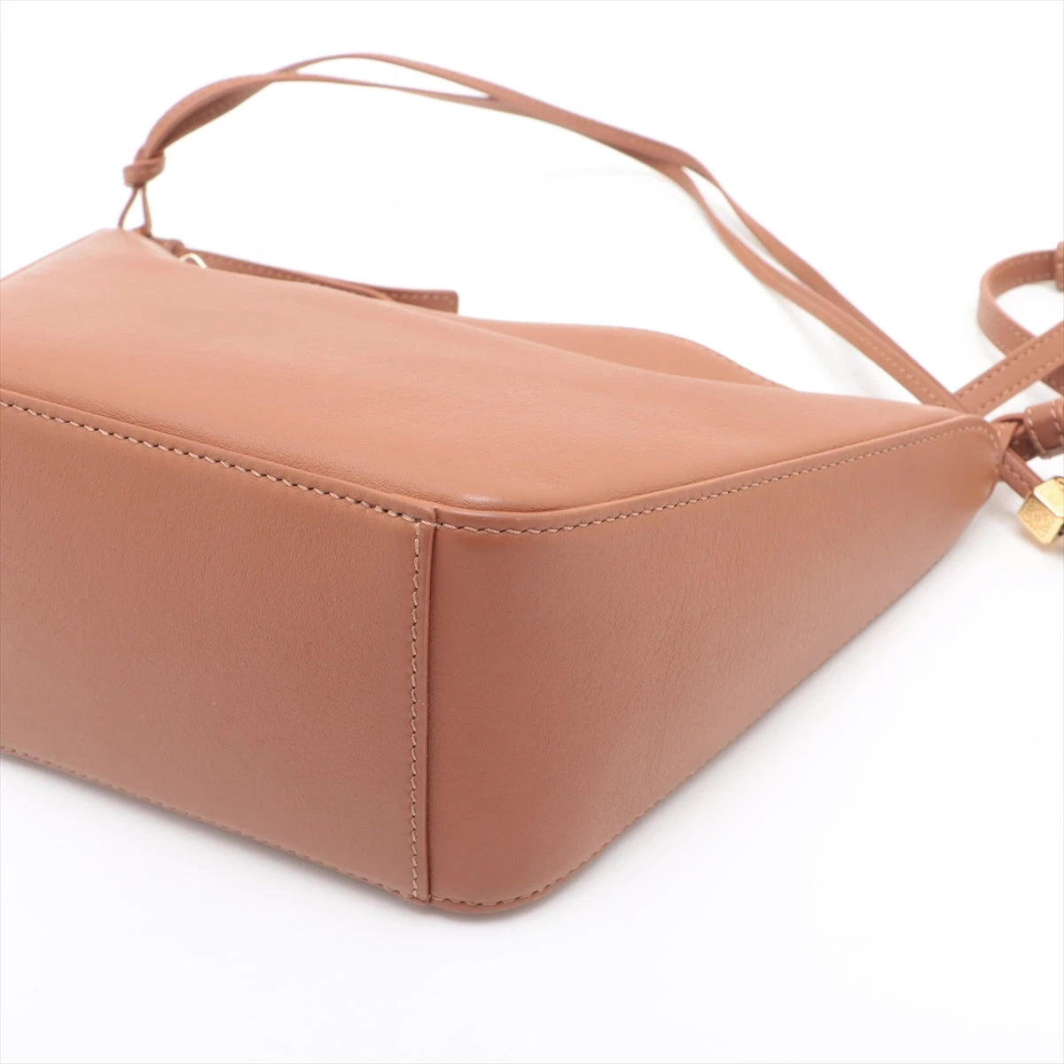 ロエベ ハンモック ホーボー レザー ショルダーバッグ ブラウン