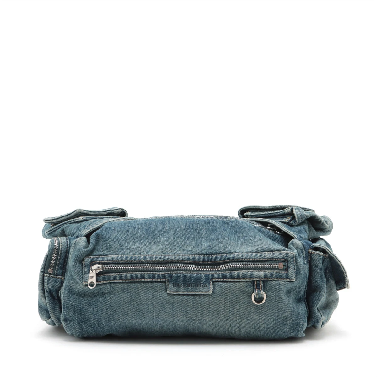 バレンシアガ デニム ショルダーバッグ ブルー 702167 A2995570｜中古