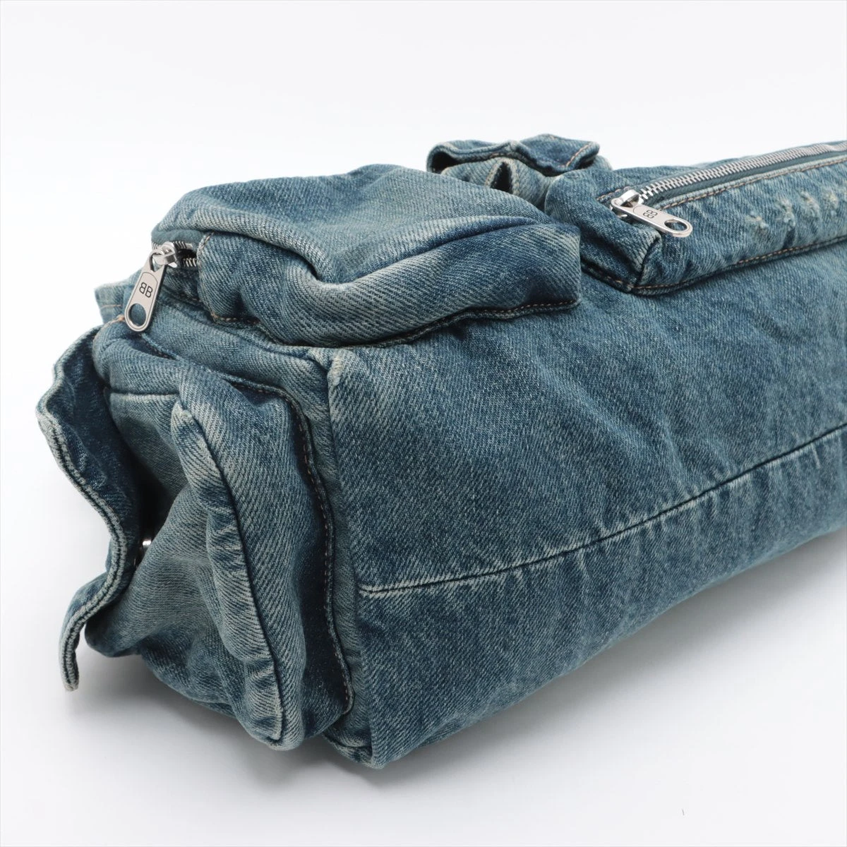 バレンシアガ デニム ショルダーバッグ ブルー 702167 A2995570｜中古