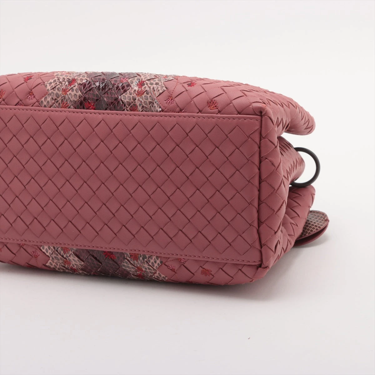 美品】BOTTEGA VENETA レザーバッグ ミラー付き スエード