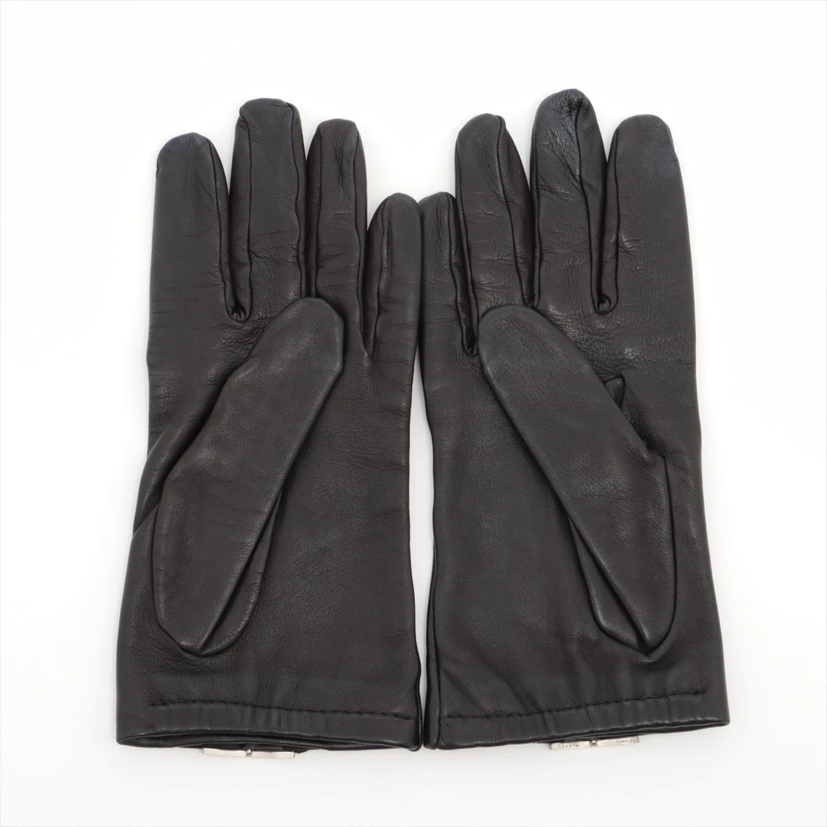 【限定品】 エルメス グローブ 8 ラムスキン ブラック A2984558｜中古 小物