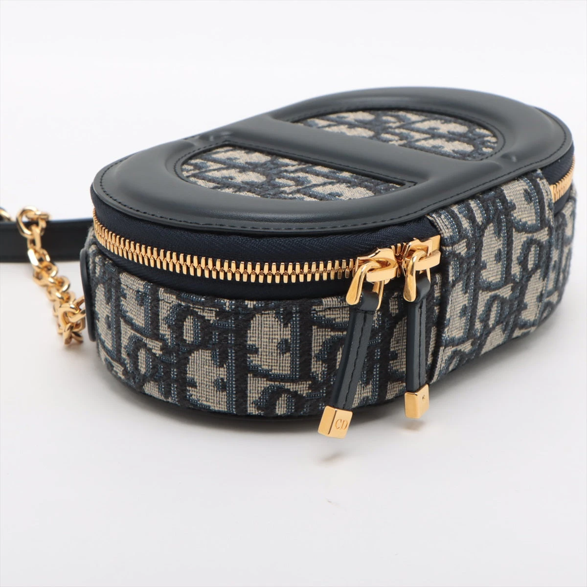 クリスチャンディオール オブリーク キャンバス×レザー 2WAY