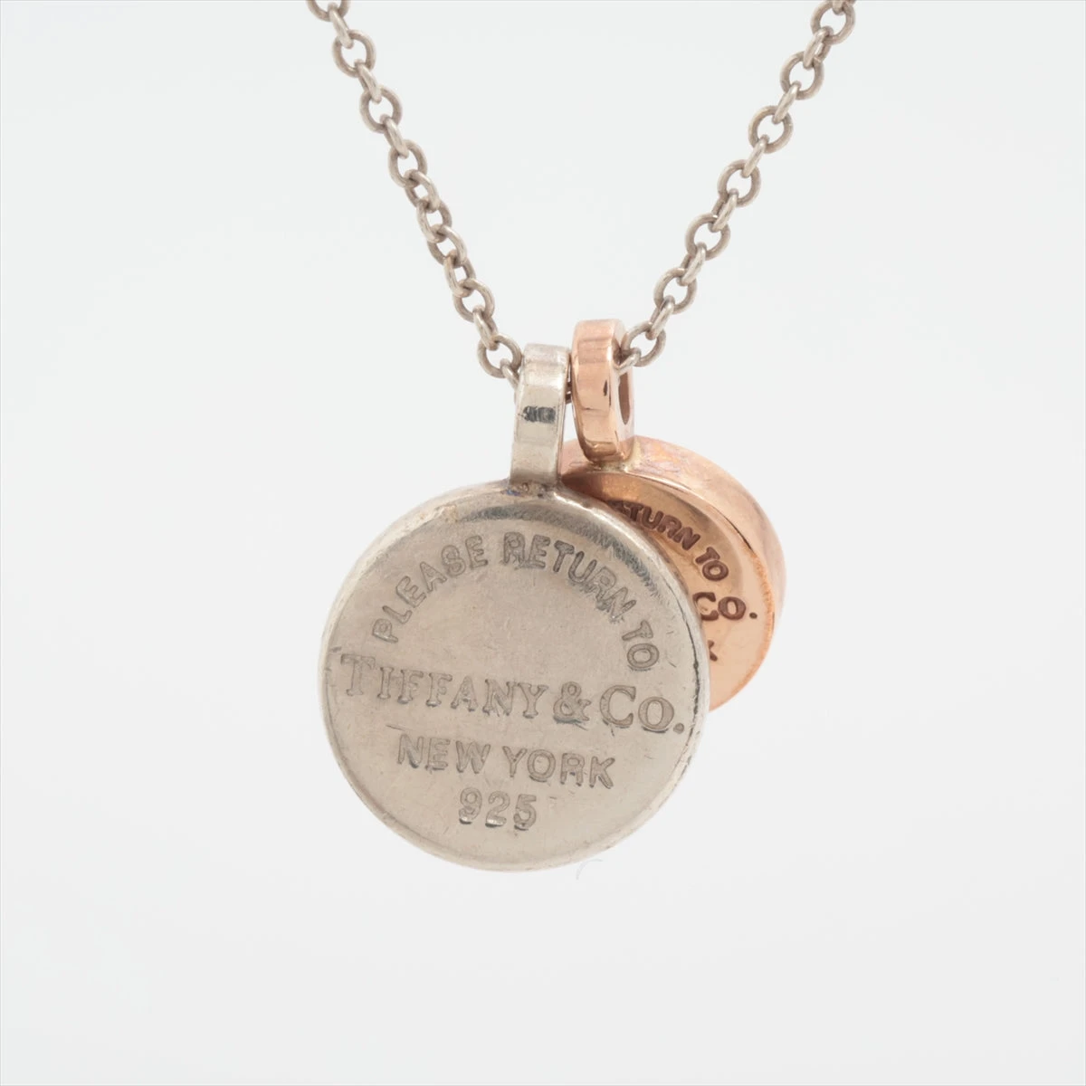 ティファニー リターン トゥ ティファニー ラウンドタグ ネックレス