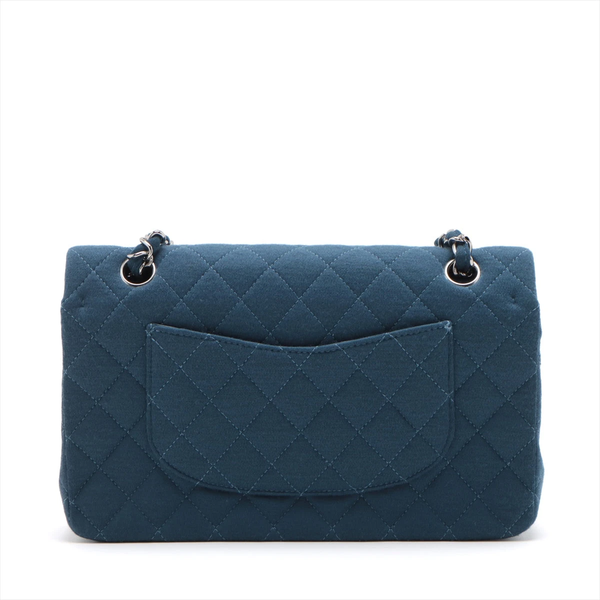 CHANEL シャネル　チェーンバック シャネル マトラッセ25 コットン ダブルフラップ ダブルチェーンバッグ