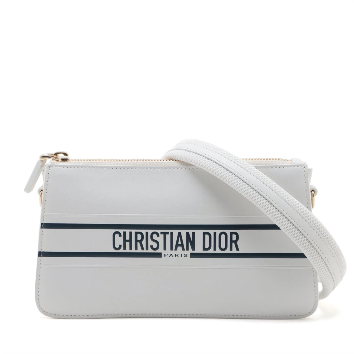 Dior オブリーク ショルダーバッグ　ホワイト Dior オブリーク ショルダーバッグ ホワイト Christian Dior