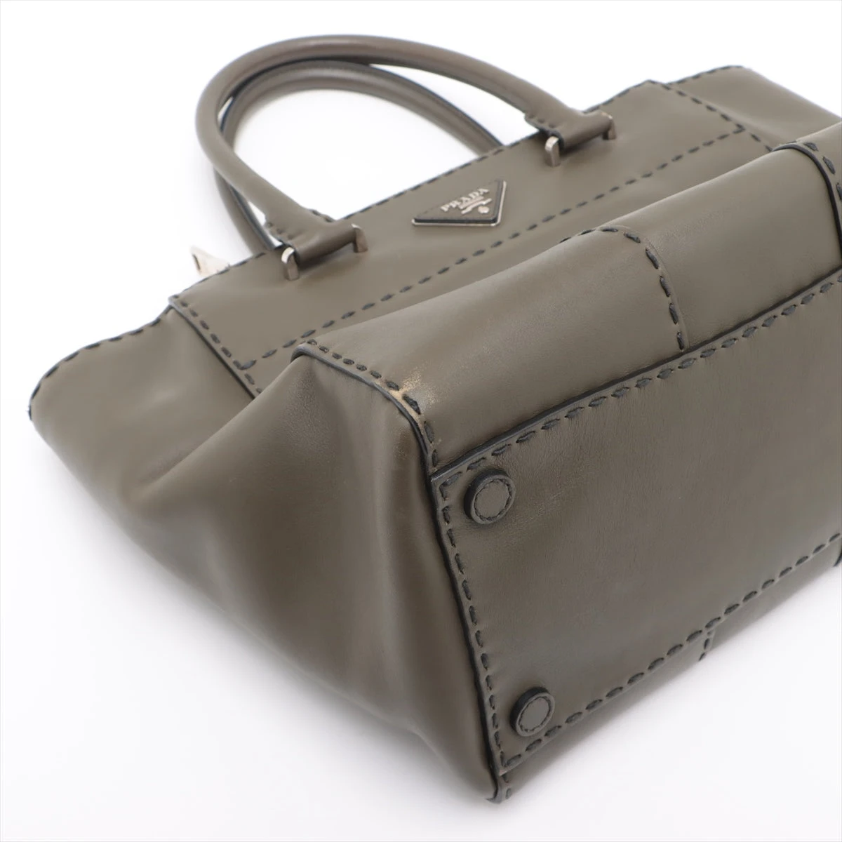 お買い得！！★ PRADA / プラダ ★ ハンドバッグ B2861K PRADA(プラダ) / ハンドバッグ/レザー/BRW/B2861K/パイソン/2WAY
