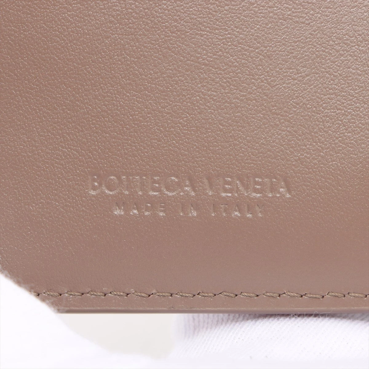 現行 ボッテガヴェネタ カセット マキシ イントレチャート 財布 革 茶 BOTTEGA VENETA 超美品 ボッテガ ヴェネタ マキシ イントレ