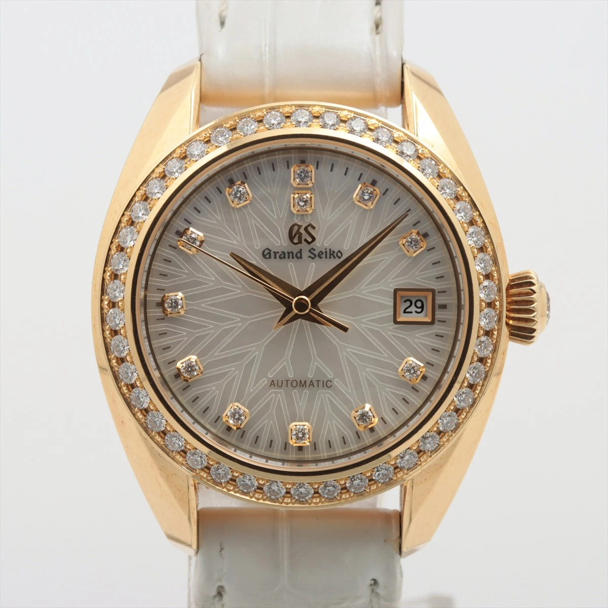 グランドセイコー エレガンス 9S27-00B0 YG×革 AT シェル文字盤