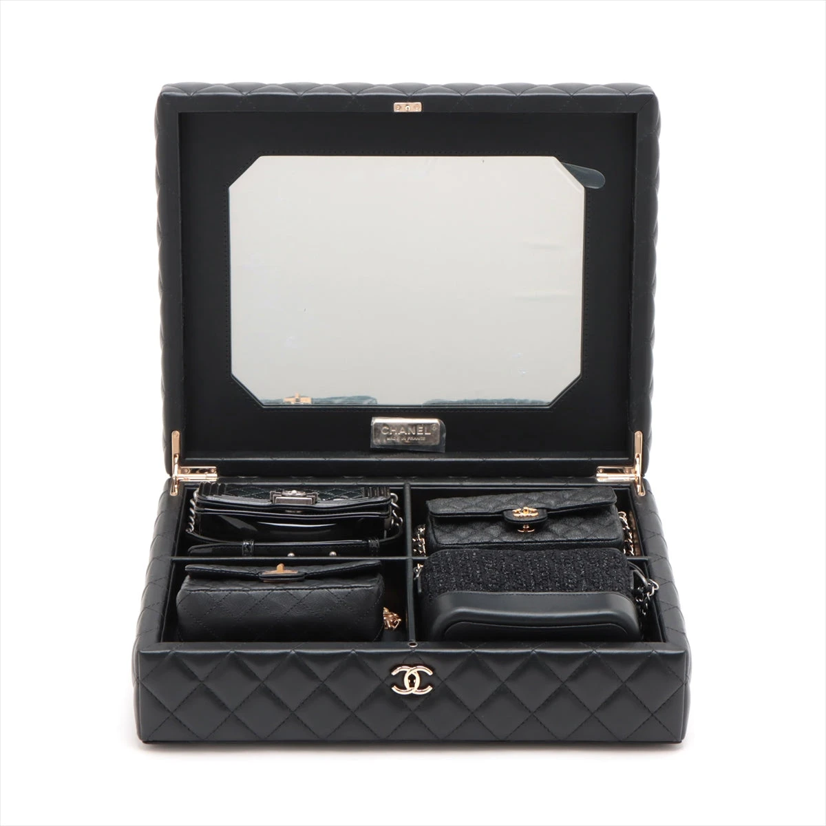 シャネル限定4点セット CHANEL シャネル 斜め掛けショルダーバッグ トランク ミニバッグ