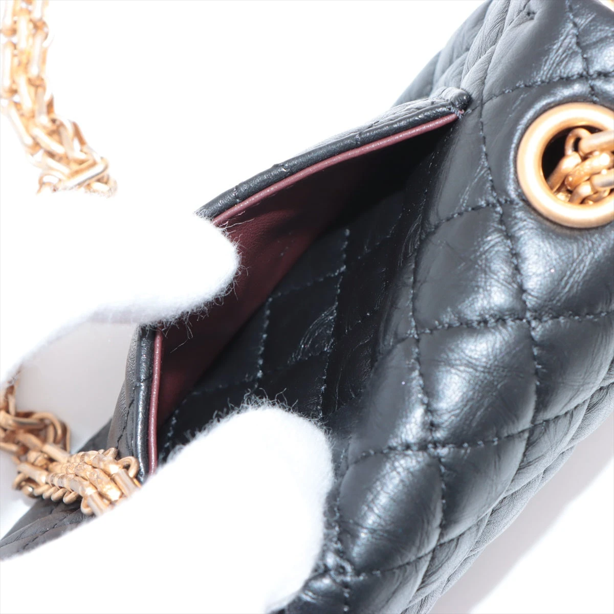 お値下げ‼︎☆最終価格です☆ シャネル　マトラッセ　ケース　ラムスキン CHANEL シャネル マトラッセ コインケース ラムスキン