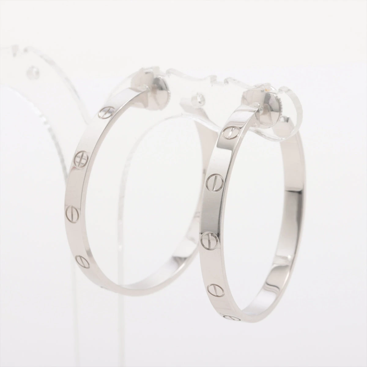 カルティエ ラブ ピアス 750(WG) 14.3g YZ063718｜中古ブランド品 