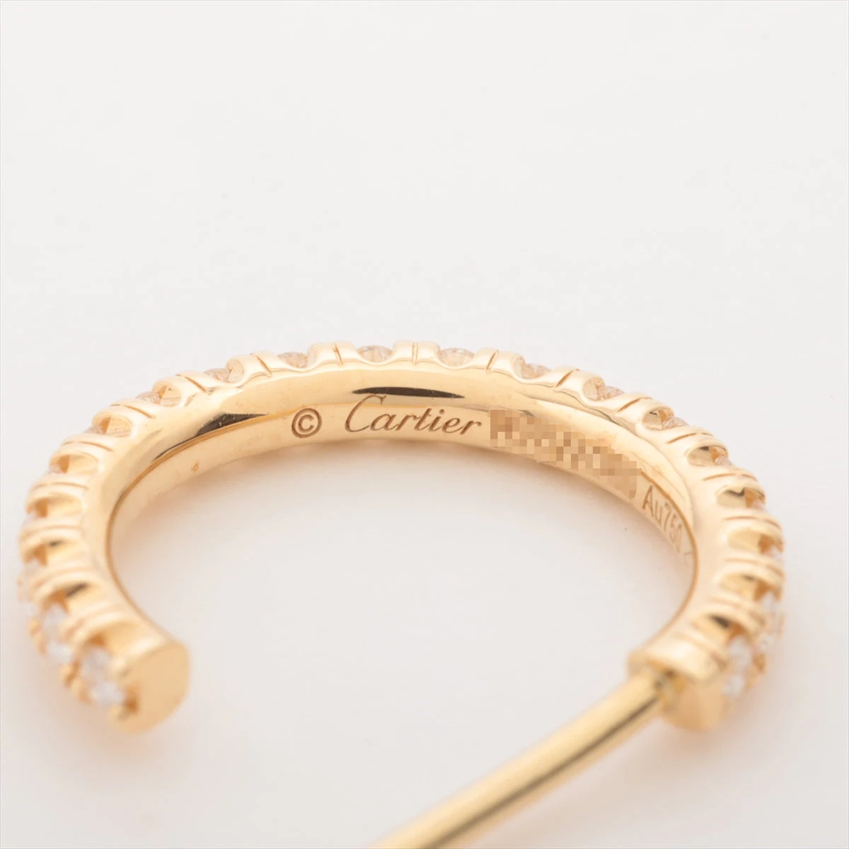 カルティエ エタンセル ドゥ カルティエ ダイヤ ピアス 750(YG