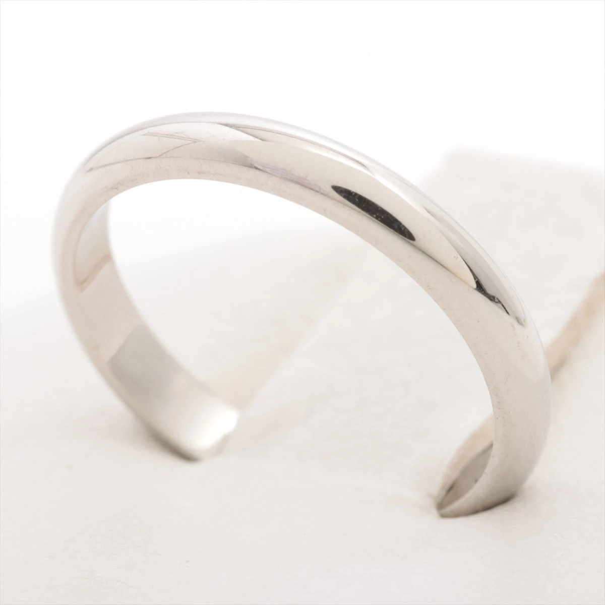 Cartier カルティエ 指輪 Pt950 ダイヤ3P(0.03ct) クラシック