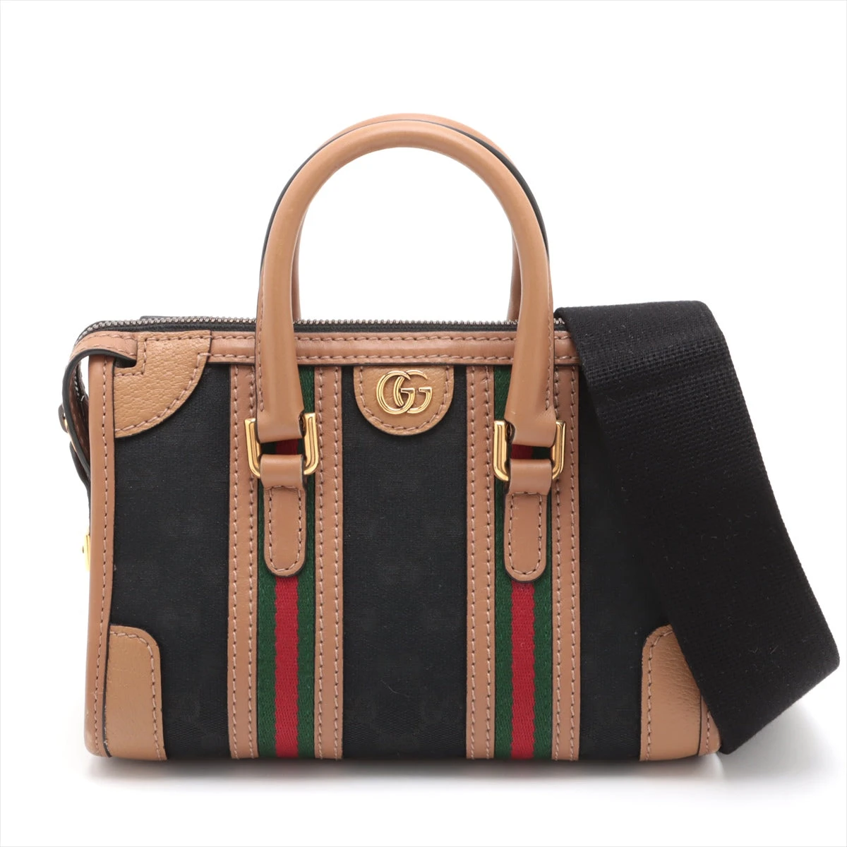 r*m様 GUCCI GGキャンバス ビジネスバッグ GG ブラック〕ミディアム ブリーフケース ブラック GGスプリーム