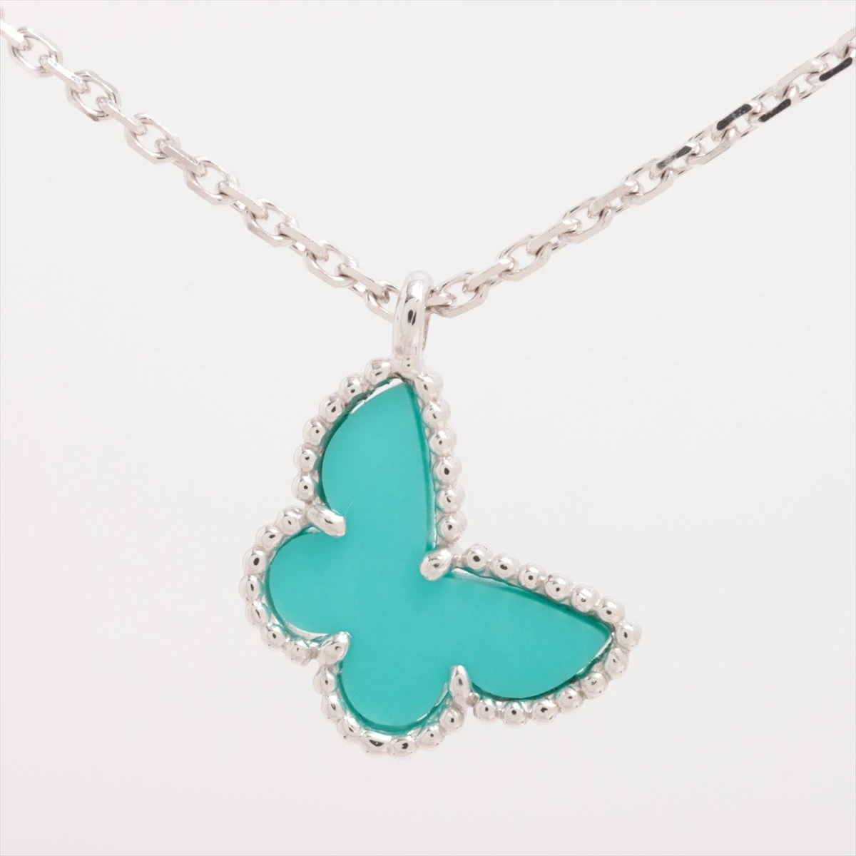 ヴァンクリーフ&アーペル スウィートアルハンブラ パピヨン ターコイズ